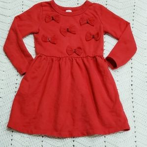 Carter's Red bows dress